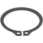 VALUE COLLECTION External Snap Retaining Ring: 1.406" Groove Dia, 1-1/2" Shaft Dia, Spring Steel, Phosphate Finish 79529608