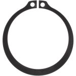 VALUE COLLECTION External Snap Retaining Ring: 1.886" Groove Dia, 2" Shaft Dia, Spring Steel, Phosphate Finish 79529665