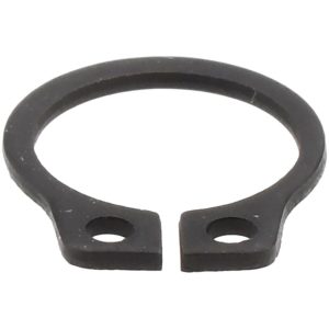 VALUE COLLECTION External Snap Retaining Ring: 0.29" Groove Dia, 5/16" Shaft Dia, Spring Steel, Phosphate Finish 79529673