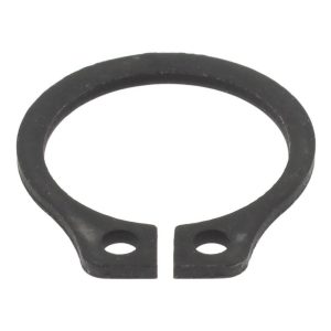 VALUE COLLECTION External Snap Retaining Ring: 0.352" Groove Dia, 3/8" Shaft Dia, Spring Steel, Phosphate Finish 79529681