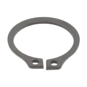 VALUE COLLECTION External Snap Retaining Ring: 0.412" Groove Dia, 7/16" Shaft Dia, Spring Steel, Phosphate Finish 79529707