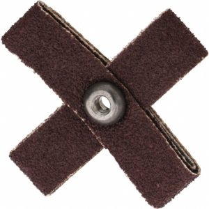 MERIT ABRASIVES 60 Grit, Medium Grade, Aluminum Oxide Cross Pad 08834182156