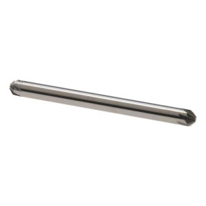 HERTEL Countersink: 1/8" Head Dia, 90.00 deg Included Angle, 6 Flute, Solid Carbide, Right Hand Cut 336-201070