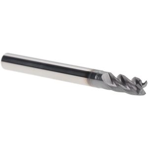 ISCAR Roughing & Finishing End Mill: 0.1880" Dia, 4 Flute, Corner Chamfer End, Solid Carbide 5622764