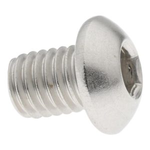 VALUE COLLECTION Button Socket Cap Screw: Stainless Steel, Uncoated BHS7X08010-050BX