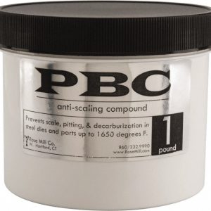 ROSE MILL CO. Anti-Scale Compounds; Container Size (Lb.): 1 TR-PBC-1