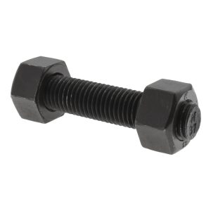 VALUE COLLECTION 3/4-10, 4" Long, Uncoated, Steel, Fully Threaded Stud with Nut K74000114