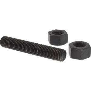 VALUE COLLECTION 3/4-10, 4-1/2" Long, Uncoated, Steel, Fully Threaded Stud with Nut K74000115