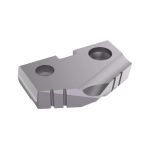 ALLIED MACHINE AND ENGINEERING Spade Drill Insert: 1-1/16" Dia, Seat Size 2, Carbide, 132 deg Point 1C22A-0102