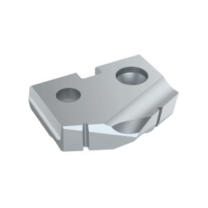 ALLIED MACHINE AND ENGINEERING Spade Drill Insert: 21.00 mm Dia, Seat Size 1, Cobalt, 132 deg Point 181N-21