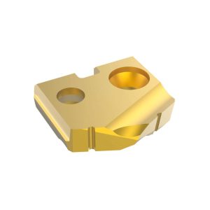 ALLIED MACHINE AND ENGINEERING Spade Drill Insert: 10.00 mm Dia, Seat Size Y, Cobalt, 132 deg Point 15YT-10