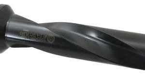 ALLIED MACHINE AND ENGINEERING Indexable Spade Drill: 1-13/32 to 1-7/8" Dia, 6-1/2" Max Depth, Helical Flute 23030H-150F