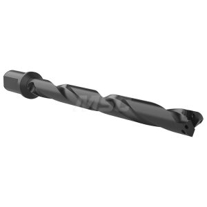 ALLIED MACHINE AND ENGINEERING Indexable Spade Drill: 31/32 to 1-3/8" Dia, 11-3/8" Max Depth, Helical Flute 25020H-125F