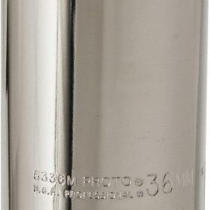 PROTO Deep Hand Socket: 36 mm Socket, 12-Point J5336M