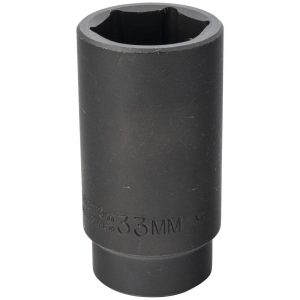 PROTO Impact Socket: 1/2" Drive, 33mm Socket, Hex Drive J7333M
