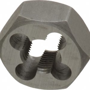 VALUE COLLECTION Hex Rethreading Die: 3/8-32, Right Hand, Carbon Steel 365-1028