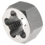 VALUE COLLECTION Hex Rethreading Die: M11x1.5, Right Hand, Carbon Steel 364-0112