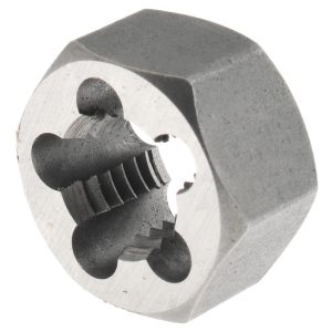 VALUE COLLECTION Hex Rethreading Die: M11x1.5, Right Hand, Carbon Steel 364-0112