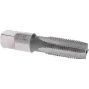 VALUE COLLECTION British Standard Pipe Tap: 1/4-19 G(BSP), Plug Chamfer, 4 Flute JY79772596
