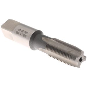 VALUE COLLECTION British Standard Pipe Tap: 1/8-28 G(BSP), Plug Chamfer, 4 Flute JY79772604