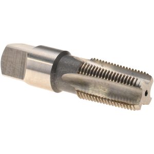 VALUE COLLECTION British Standard Pipe Tap: 3/8-19 BSPT, Bottoming Chamfer, 4 Flute JY79772737