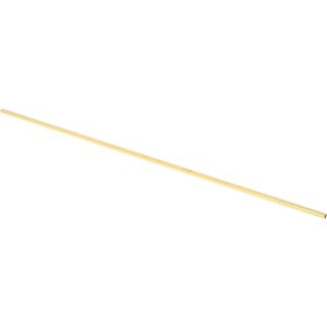 K&S ENGINEERING 5/32" Outside Dia x 12" Long, Yellow Brass Round Tube 8128