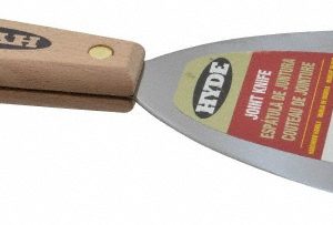 HYDE TOOLS Putty Knife: Steel, 4" Wide 07745