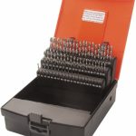 HERTEL Drill Bit Set: Jobber Length Drill Bits, 60 Pc, 118 &deg;, High Speed Steel 79888376
