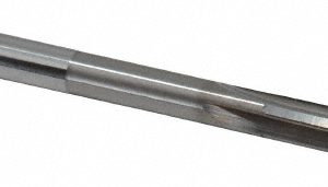 HERTEL Chucking Reamer: #13, 2-3/4" OAL, 7/8" Flute Length, Straight, Straight-Cylindrical, Solid Carbide 79890513