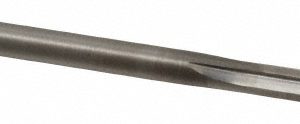 HERTEL Chucking Reamer: #19, 2-3/4" OAL, 7/8" Flute Length, Straight, Straight-Cylindrical, Solid Carbide 79890562