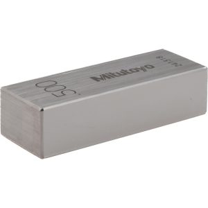 MITUTOYO Rectangle Steel Gage Block: 0.5", Grade AS-1 611195-541