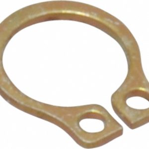 ROTOR CLIP External Retaining Ring: 0.23" Groove Dia, 1/4" Shaft Dia, 1060-1090 Spring Steel, Cadmium-Plated SH-25ST MCD