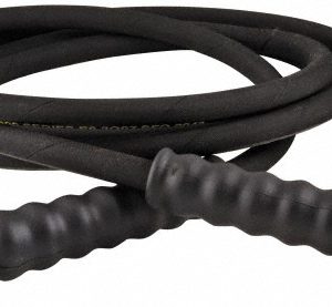 ENERPAC Hydraulic Pump Hose: 1/4" ID, 6' OAL, Rubber, 10,000 Max psi HA9206