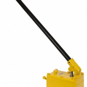 ENERPAC Manual Hydraulic Pump: 1 Stage, 0.562" Piston Dia, Steel Pump P51