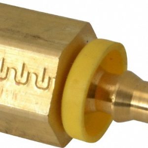 PARKER Hydraulic Hose Female NPTF Pipe Rigid Fitting: 6.40 mm Hose ID, Hose Size 4, 1/4-18 Thread 30282-4-4B