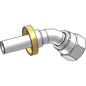 PARKER Hydraulic Hose Female JIC 37 deg Swivel Fitting: 9.50 mm Hose ID, Hose Size 6, 9/16-18 Thread 33782-6-6