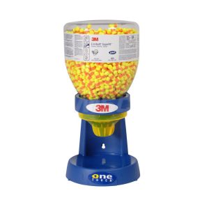 3M Earplug Dispenser Refill: 500Pr, Non-Polyvinylchloride Foam, Barrel Shape, 33dB 7000042881