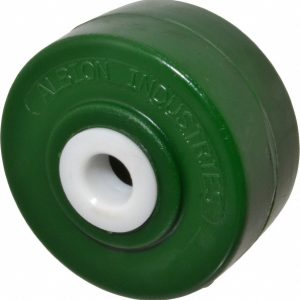 ALBION Caster Wheel: Polyurethane, 4" Dia, 2" Wide, 3/4" Axle XI0425112