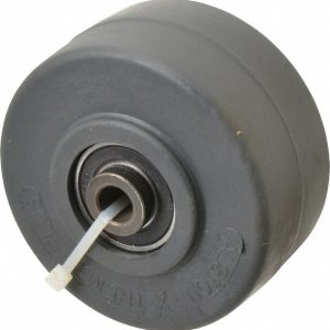 ALBION Caster Wheel: Polyurethane, 4" Dia, 2" Wide, 1/2" Axle XP0422808