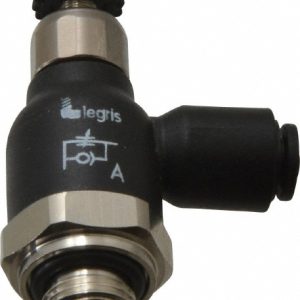 LEGRIS Air Flow Control Valve: Compact Meter Out Flow Control, Tube x BSPP, 4mm Tube OD 7060 04 10