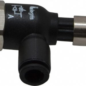 LEGRIS Air Flow Control Valve: Compact Meter Out Flow Control, Tube x BSPP, 6mm Tube OD 7060 06 10