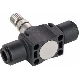 LEGRIS Air Flow Control Valve: In-Line, Tube, 5/32" Tube OD, 145 Max psi 7770 04 00