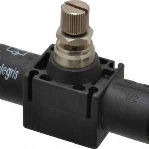LEGRIS Air Flow Control Valve: In-Line, Tube, 1/2" Tube OD, 145 Max psi 7770 62 00