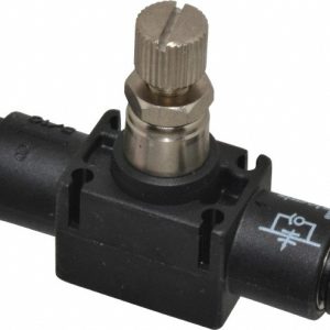 LEGRIS Air Flow Control Valve: In-Line, Tube, 5/16" Tube OD, 145 Max psi 7770 08 00
