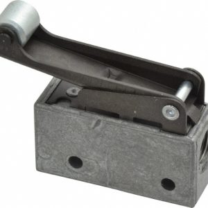 MEAD Mechanically Operated Valve: 3-Way Pilot, Steel Roller Actuator, 1/8" Inlet, 2 Position MV-15