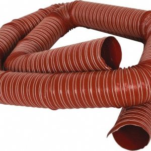 HI-TECH DURAVENT Vacuum Duct Hose: 3" ID, 30.00 psi, Fiberglass 021403000001