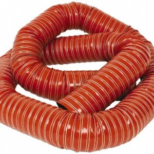 HI-TECH DURAVENT Vacuum Duct Hose: 4" ID, 26.00 psi, Fiberglass 021404000001