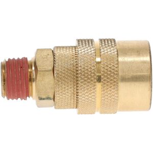 VALUE COLLECTION Pneumatic Hose Coupling: 1/4" Thread, 1/4" Body Dia, Industrial Interchange 2312582511-4