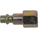 VALUE COLLECTION Pneumatic Hose Coupling: 1/4" Thread, 1/4" Body Dia, Industrial Interchange 2512582521