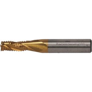 VALUE COLLECTION Roughing End Mill: 9/32" Dia, 3 Flute, Single End, Cobalt 723-6712